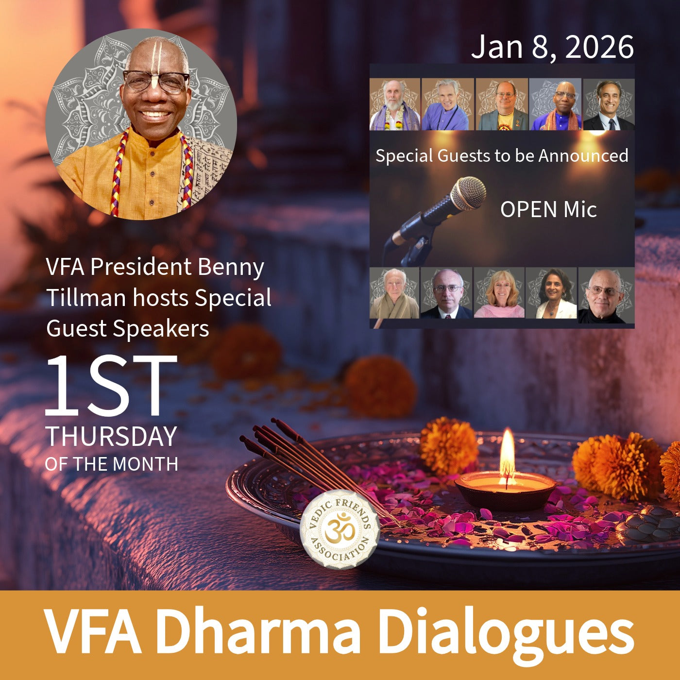 Jan 8, 2026 | VFA Dharma Dialogues - 1st Thursday of the Month 260108