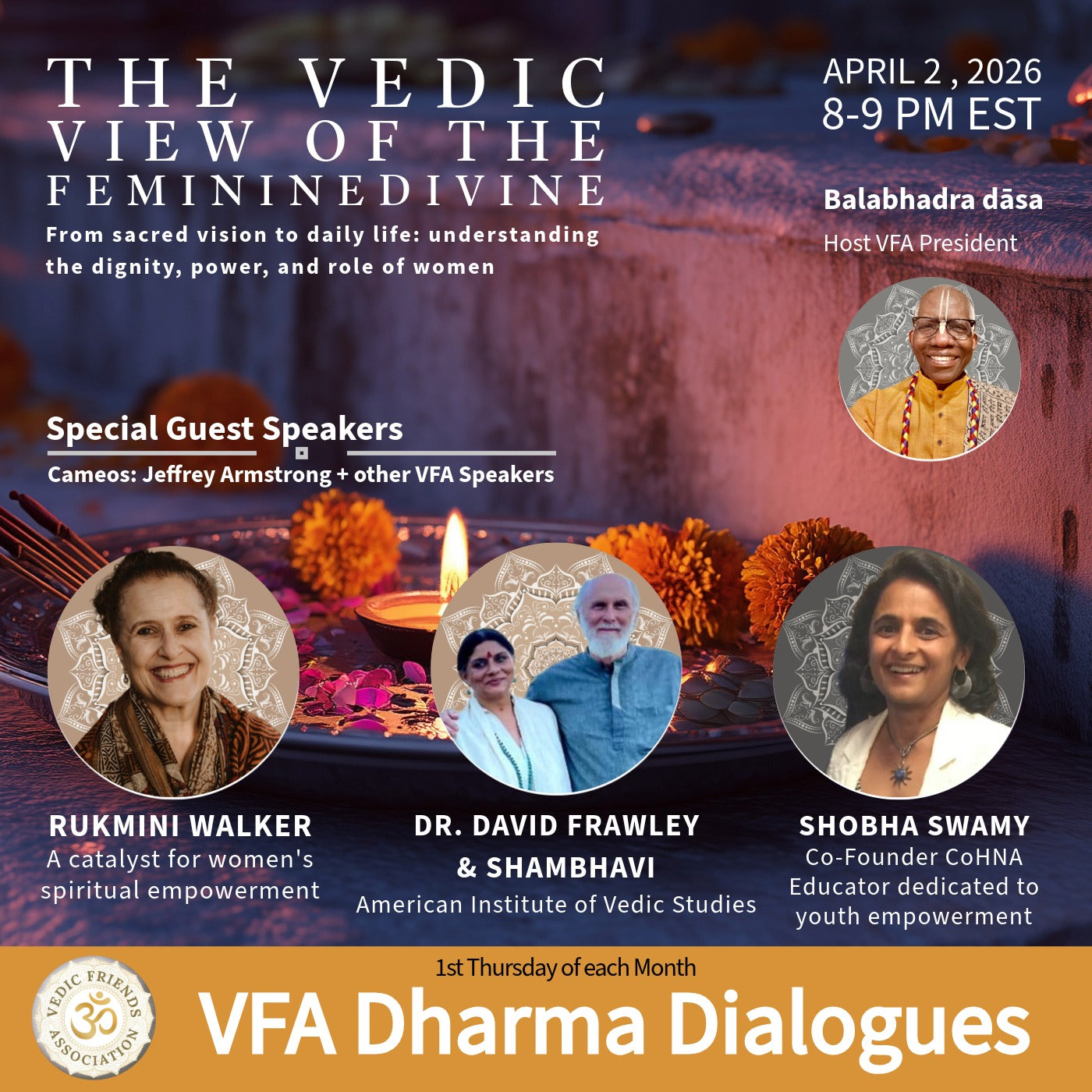 Apr 2, 2026 | The Vedic View of the Feminine Divine - VFA Dharma Dialogues 260402